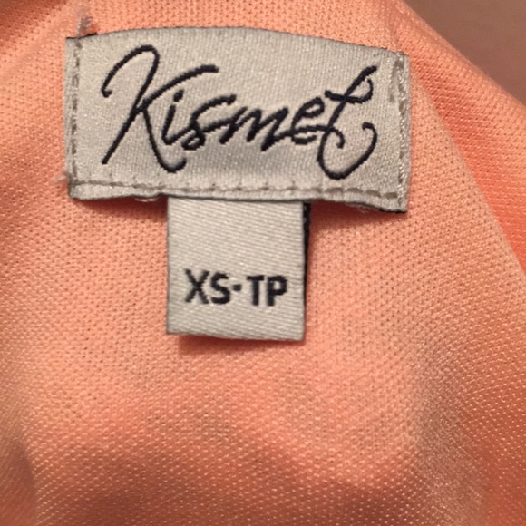 Peach summer dress - Picture 2 of 3